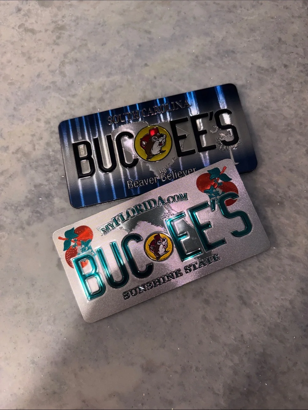 Buc-ee's Collectible License Plate Magnets